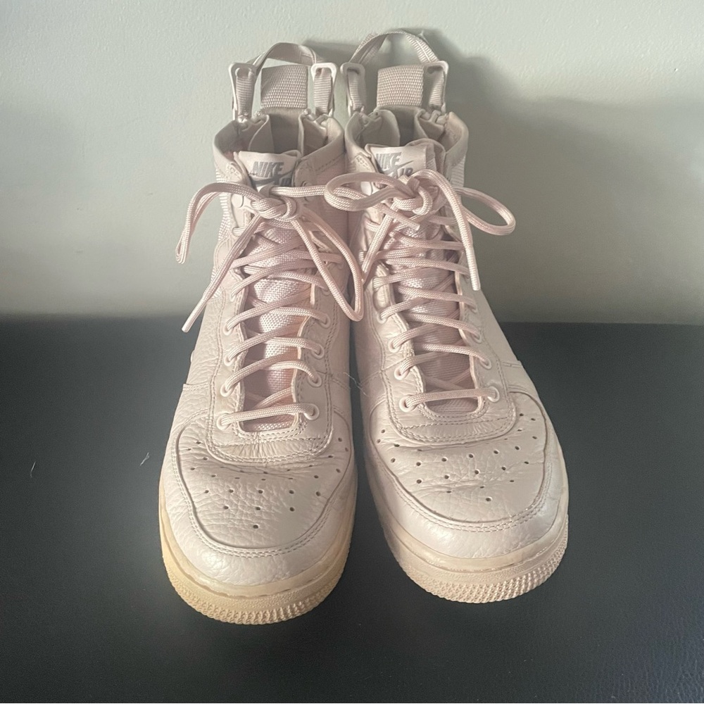 Nike Air SF AF1 Goddess of Victory urban utility blush sneakers size 5.5Y / 7.5W